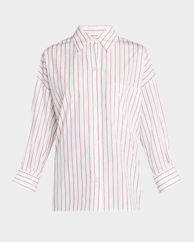 The New Earl Striped Button-Front Shirt